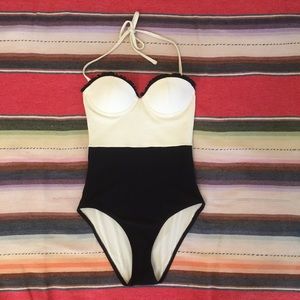 EUC Topshop Convertible One Piece Bathing Suit